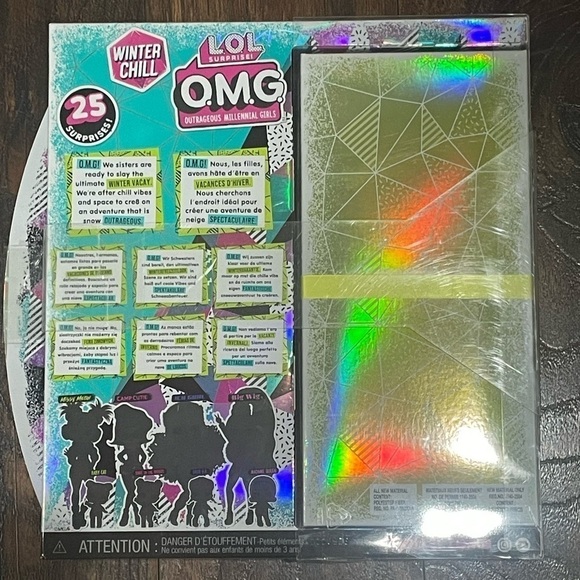 LOL SURPRISE OMG WINTER CHILL MISSY MEOW and BABY CAT - Picture 3 of 3